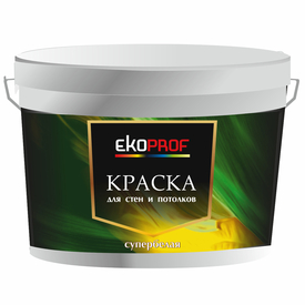 Краска для стен и потолков Ekoprof